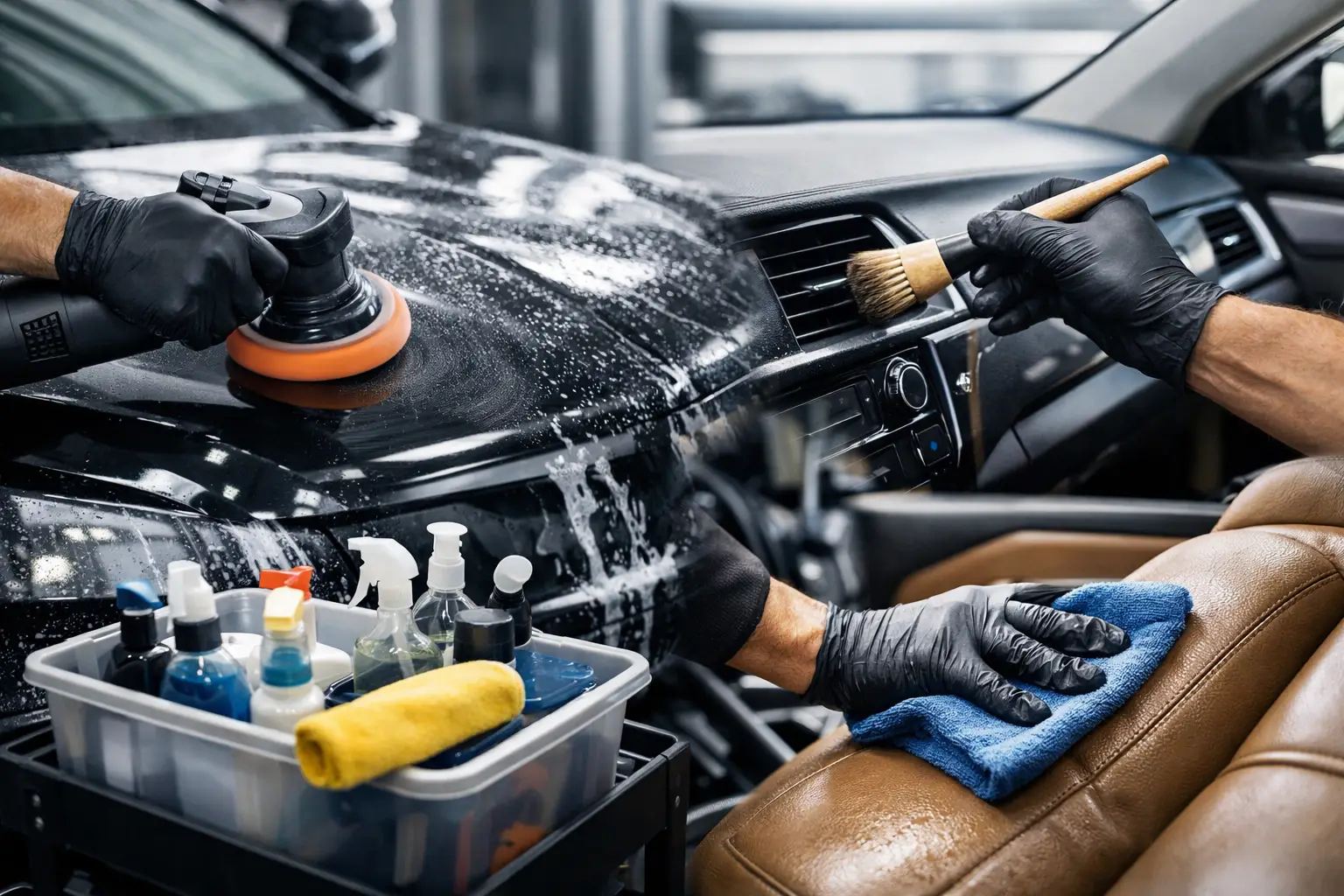 What Does a Full Detail Car Wash Include?