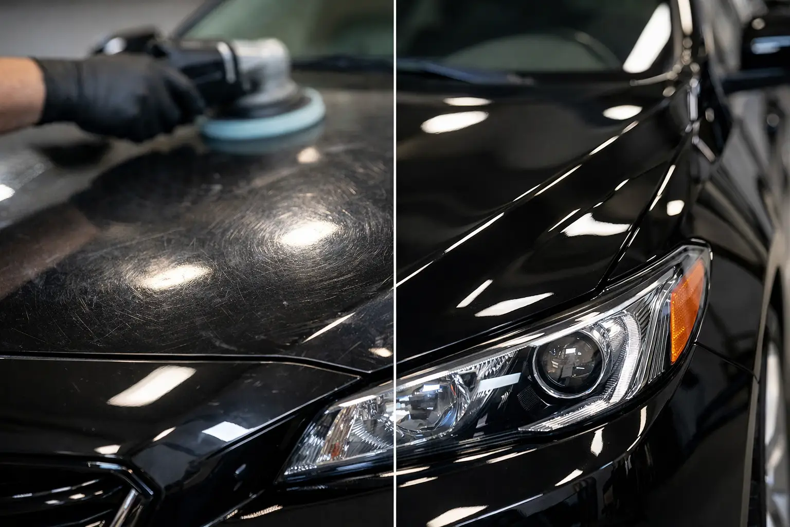 Paint Correction Before and After Results