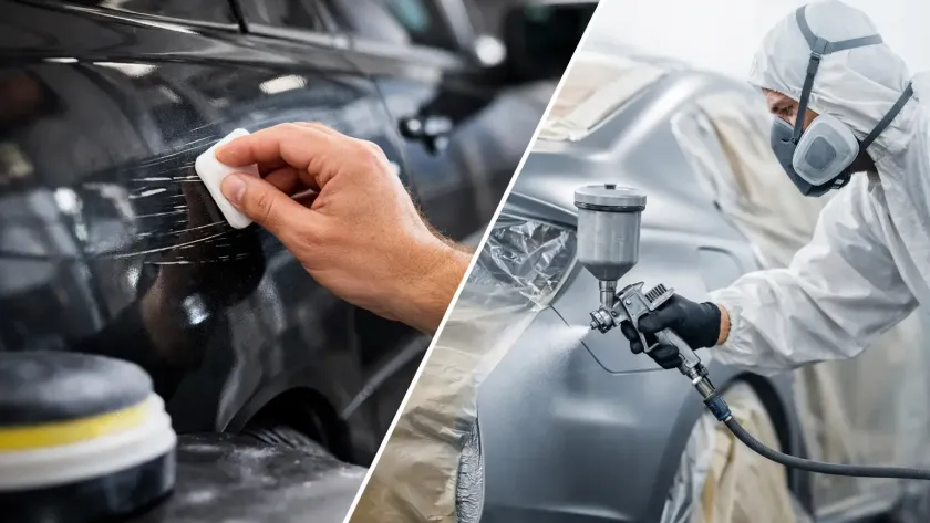 Scratch Repair vs Respray: Which Is Right?