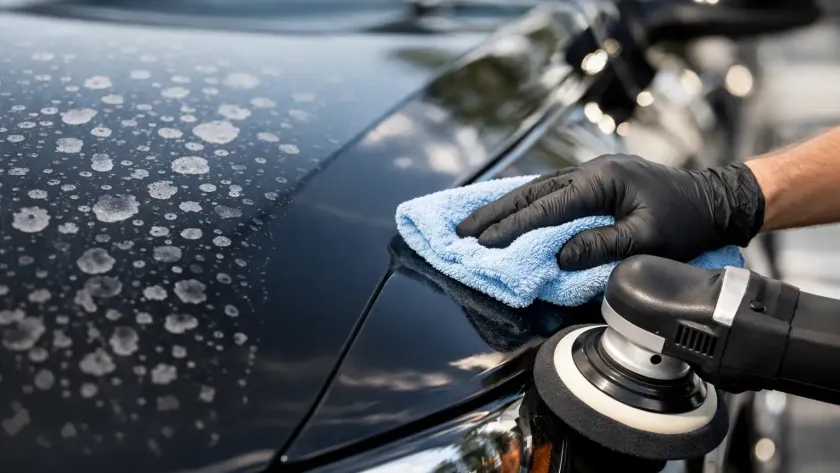 Water Spot Removal That Protects Your Paint