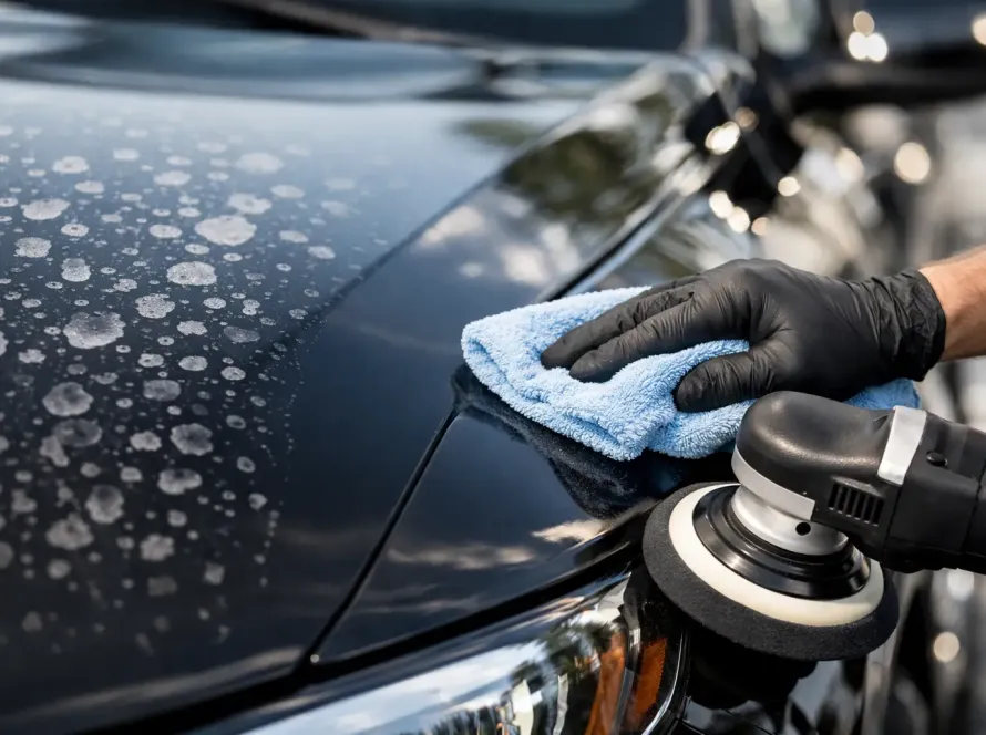Water Spot Removal That Protects Your Paint