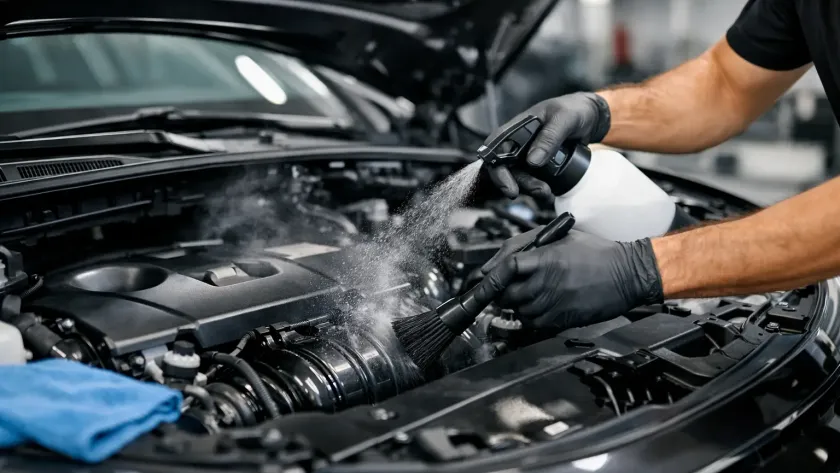 What an Engine Bay Cleaning Service Should Include