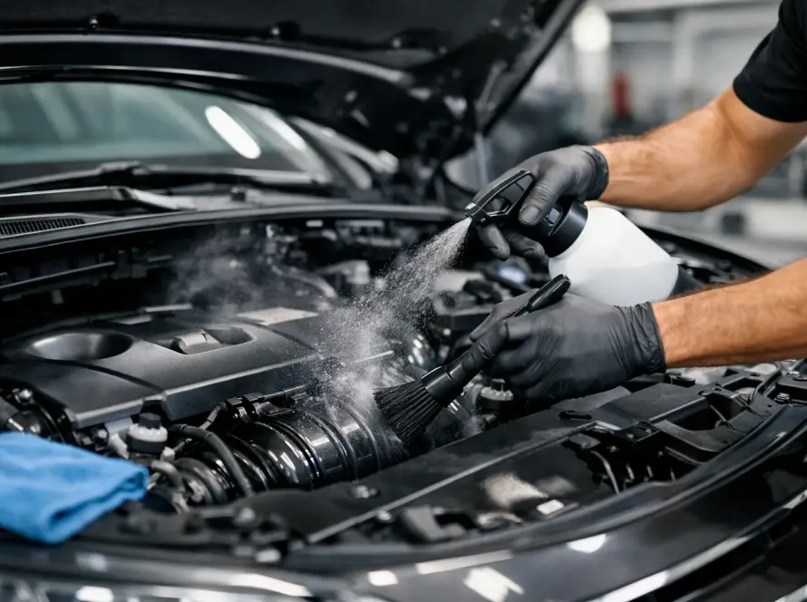 What an Engine Bay Cleaning Service Should Include