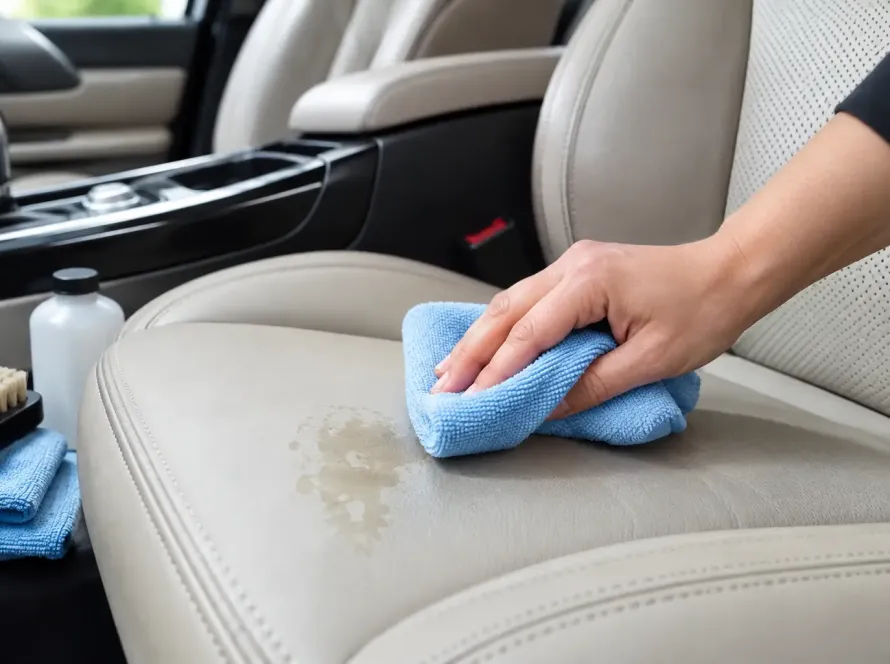 Leather Stain Removal for a Pristine Car Interior